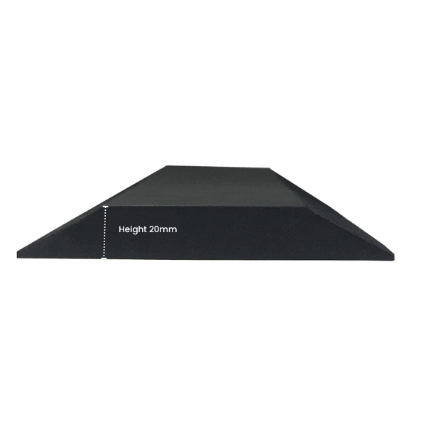 SpillTech Economy Bunding – H: 0.2m Corner – Black