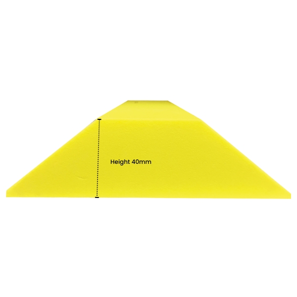 SpillTech Economy Bunding – H: 0.4m Corner – Yellow