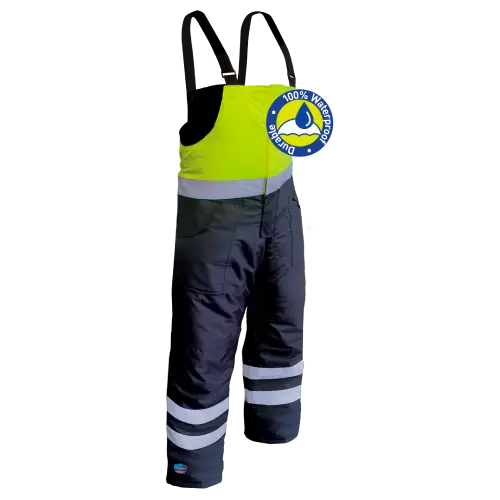 IceKing Yellow/Navy Waterproof Bib Pant