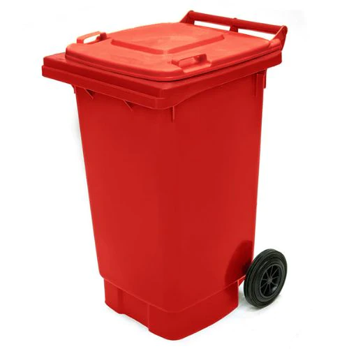 Replacement Wheelie Bin Red 240L Rifft Safety