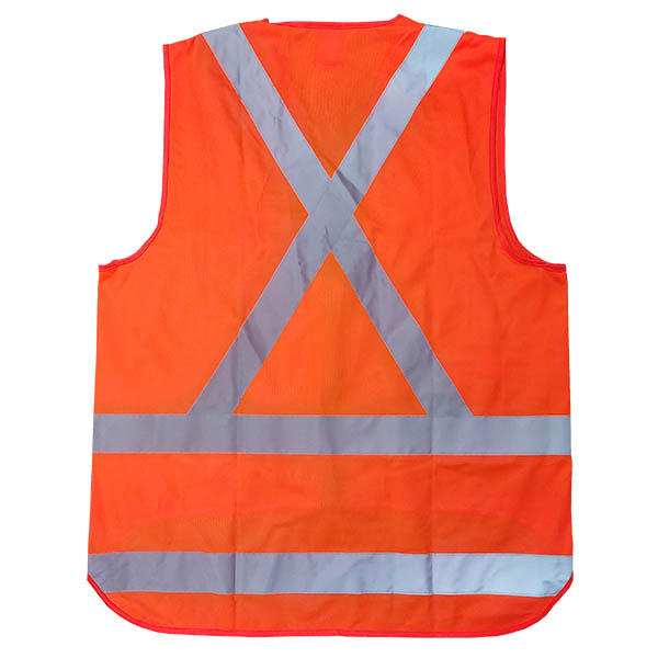 HiViz X-Back Vest Transit Orange