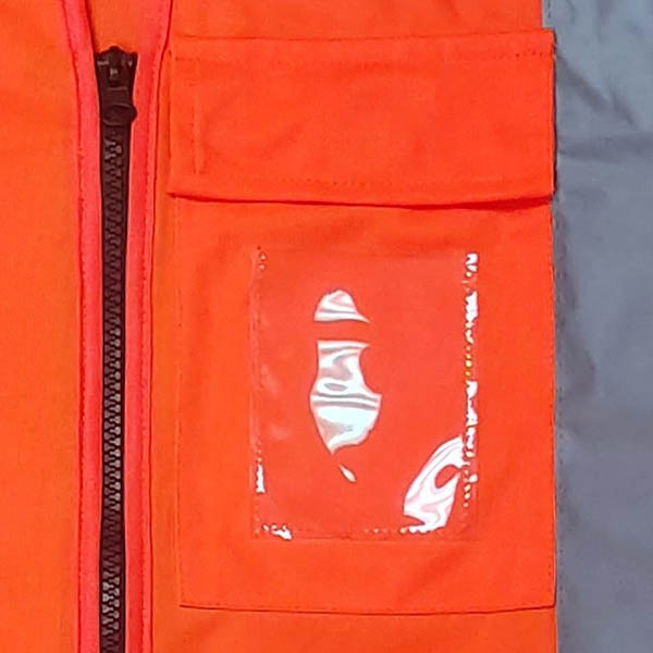 HiViz X-Back Vest Transit Orange