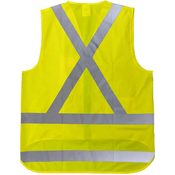 HiViz  X-Back Vest Transit Yellow