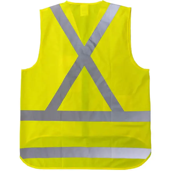 HiViz X-Back Vest Transit Yellow