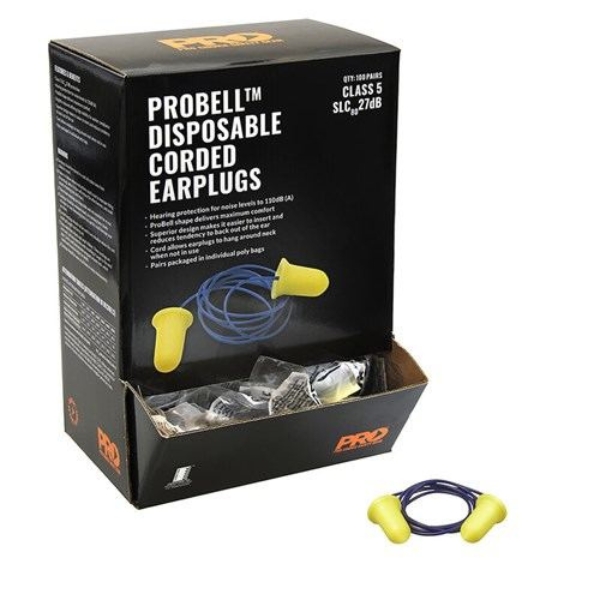 Probell Disposable Corded Earplugs