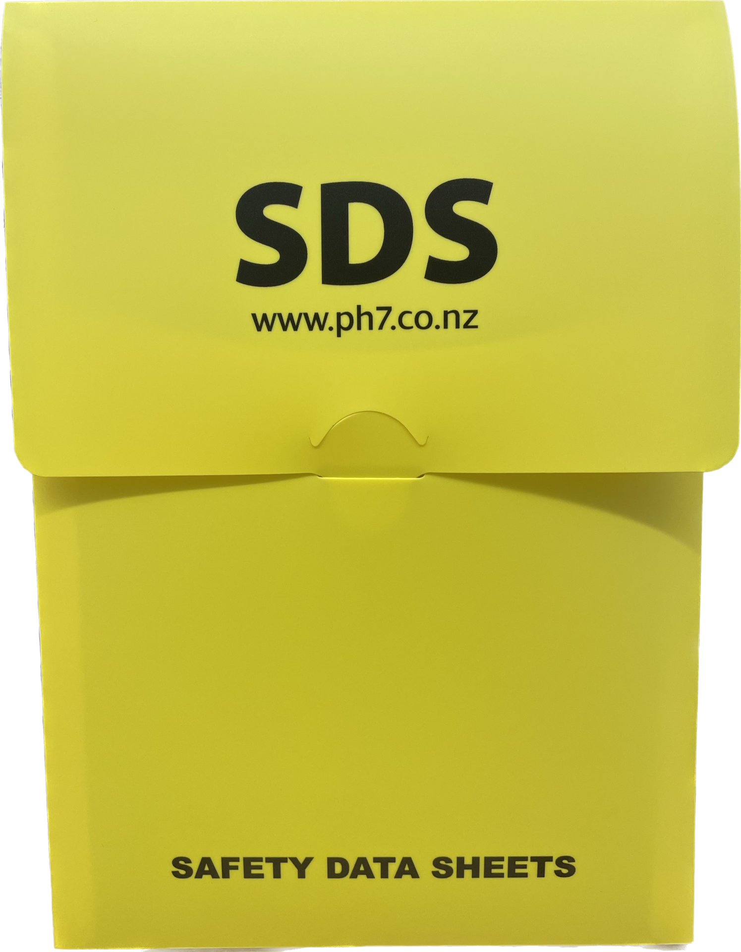 Soft Pouch Wall SDS Holder (Available in Red or Yellow)