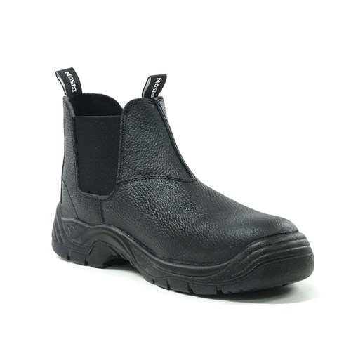 Trade Slip On Safety Boot Black