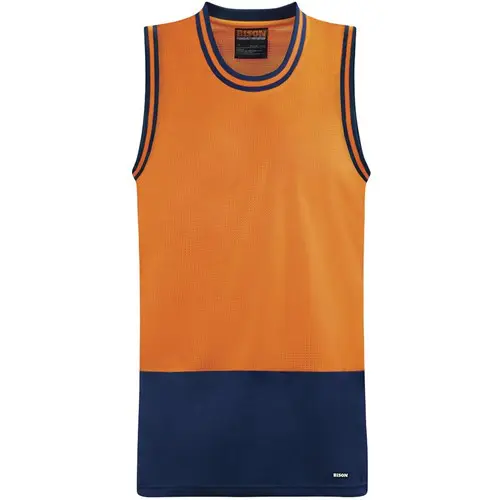 Singlet Day Only Orange/Navy