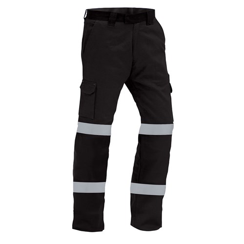 Trouser Ripstop Cotton Taped Black (TNBCOLW)