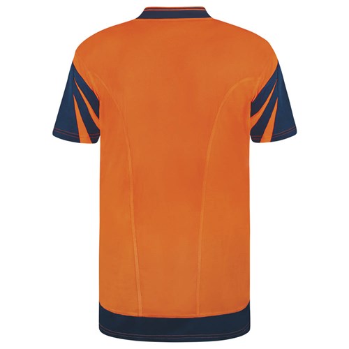 Polo Day Only Quick_ Dry Cotton Backed Orange