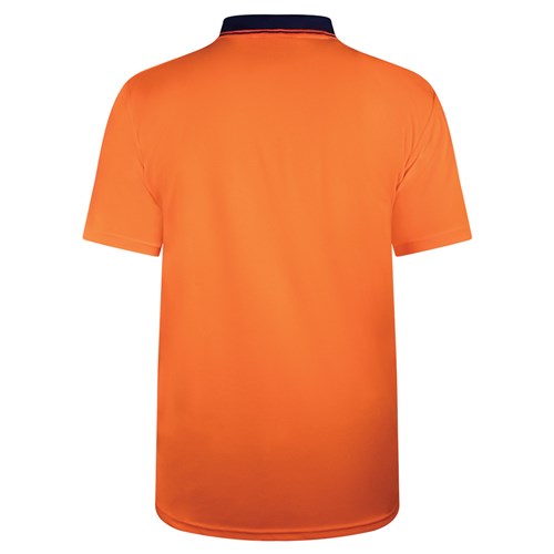 Polo Day Only Polyester Orange/Navy (PDBPO)