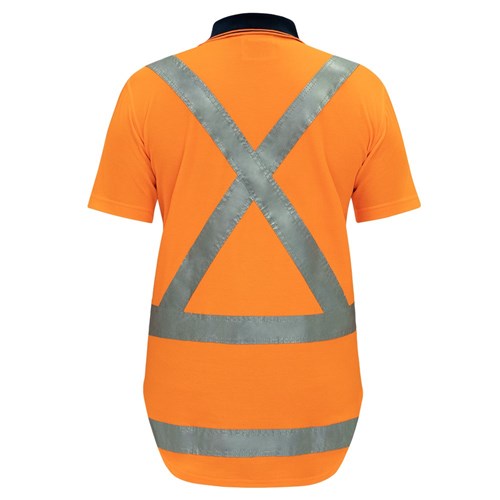 Polo TTMC-W17 X-Back Quick-Dry Cotton Backed Orange (VTX14TTMC)