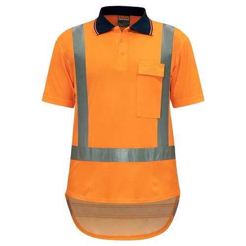 Polo TTMC-W17 Quick-Dry Cotton Backed Orange (V14TTMC)