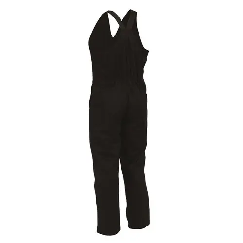 Overall Workzone Easy Action Polycotton Zip Black (EAZPC)