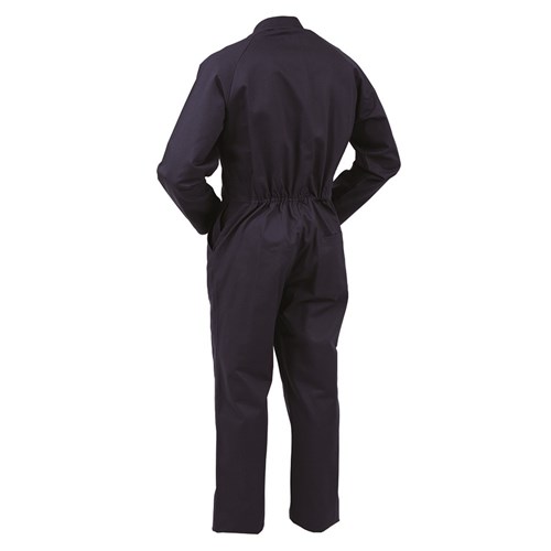 Overall Workzone Polycotton Zip Navy (COZPC)