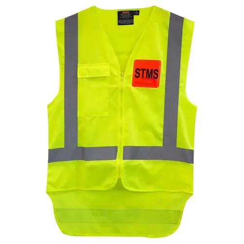 STMS TTMC-W17 Polyester Yellow Vest