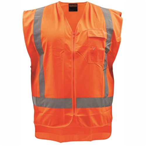 Vest TTMC-W17 X-Back Polyester Orange (VXPPO)