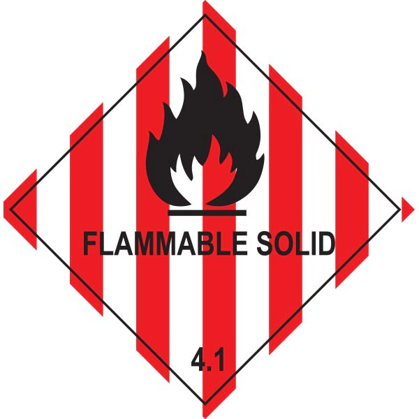 DG Diamond – Class 4.1 Flammable Solid