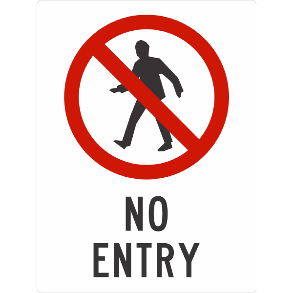 NO ENTRY