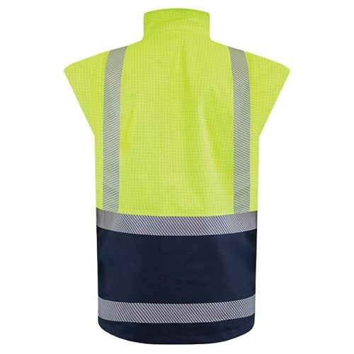 Vest Arcguard Rainwear 29Cal Day/Night Inheratex Yellow/Navy