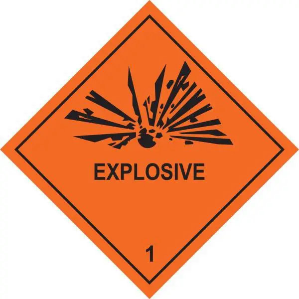 DG Diamond – Class 1 Explosive