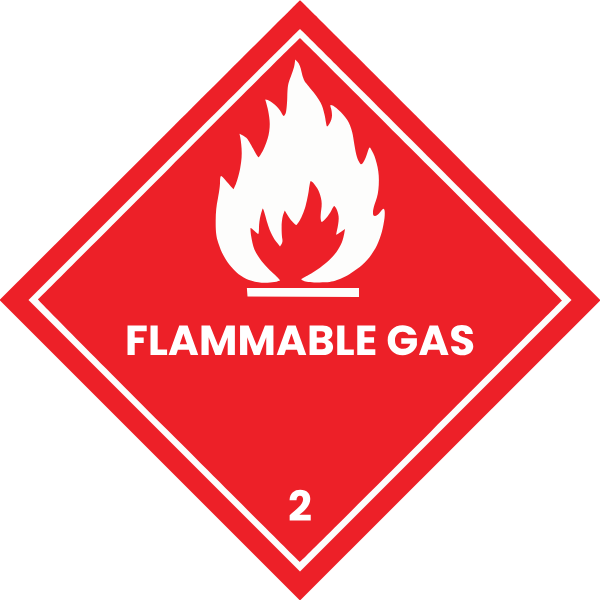 DG Diamond – Class 2 Flammable Gas