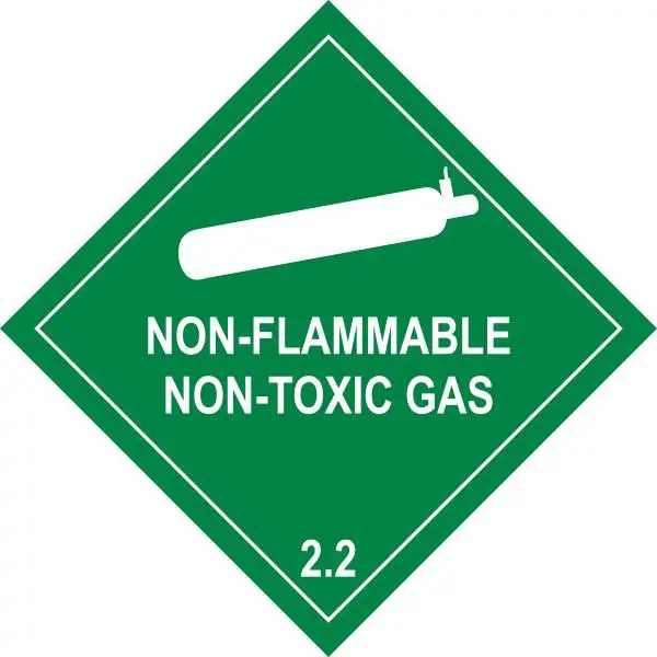 DGDG Diamond – Class 2.2 Non-Flammable Non-Toxic