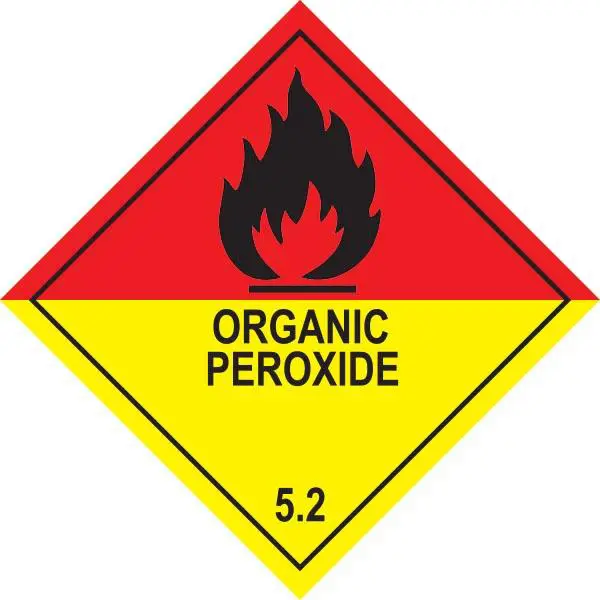 DG Diamond – Class 5.2 Organic Peroxide (UN)