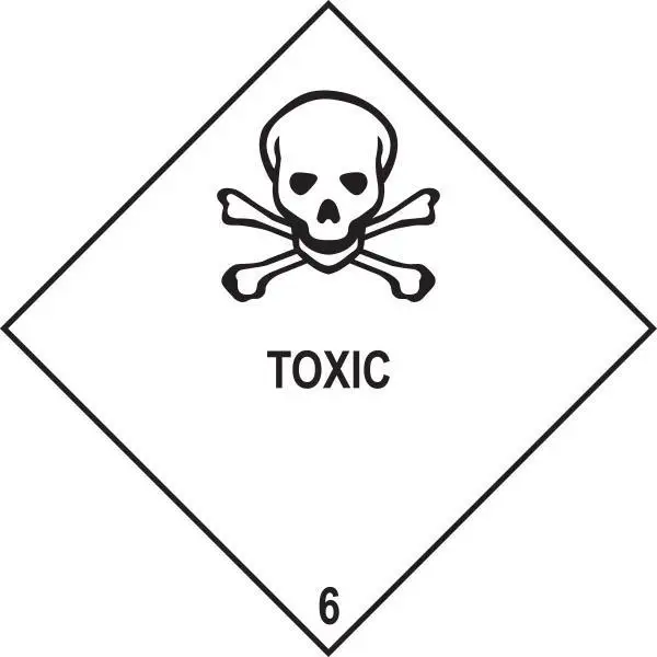 DG Diamond – Class 6 Toxic Pictogram