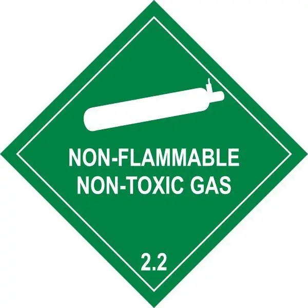 DG Diamond – Class 2.2 Non-Flammable Non-Toxic