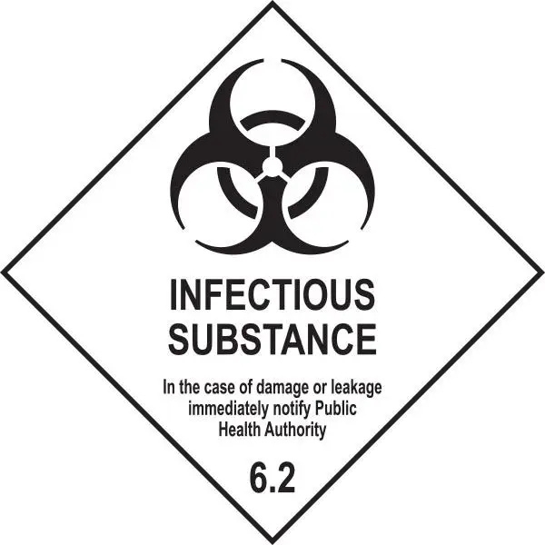 DG Diamond – Class 6.2 Infectious Substances