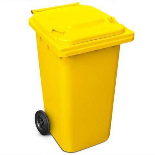 Replacement Wheelie Bin Yellow240L Rifft Safety