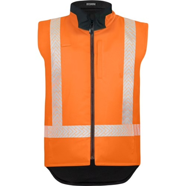 Reversible Puffer Vest Stamina Eco TTMC-W23 Orange