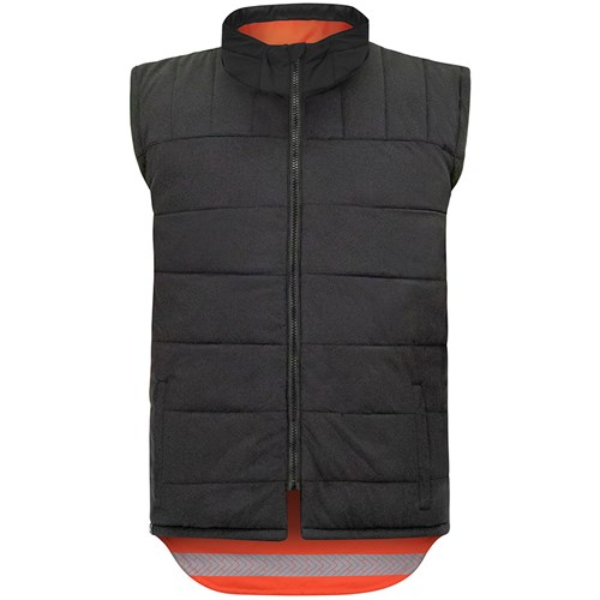 Reversible Puffer Vest Stamina Eco TTMC-W23 Orange