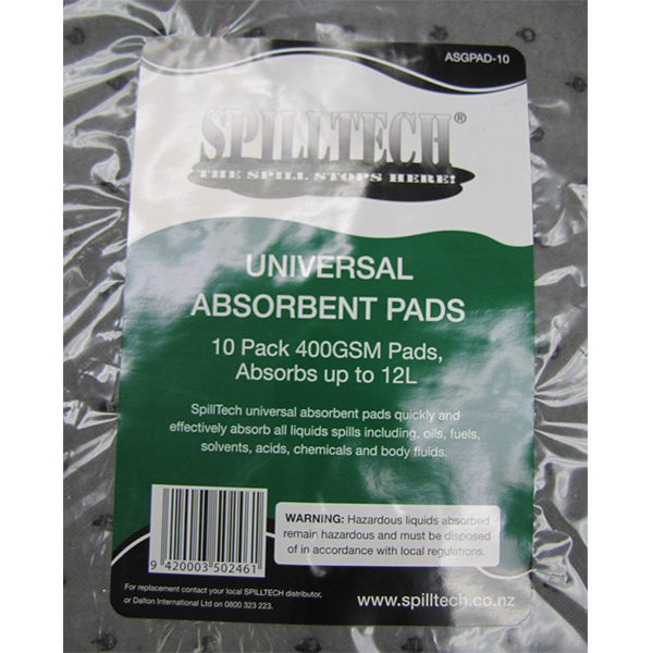 SpillTech® Universal Pads - 400GSM - 10 Pack