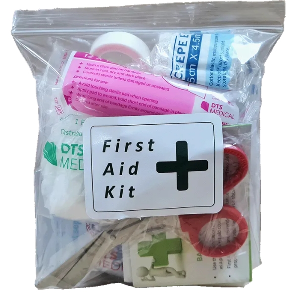 Good 2 Go 1 Person Civil Defence, Survival Kit in Draw String Bag