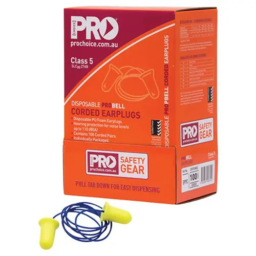 Probell Disposable Corded Earplugs