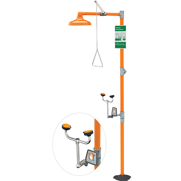 Safety Station with Eye/face wash - No bowl