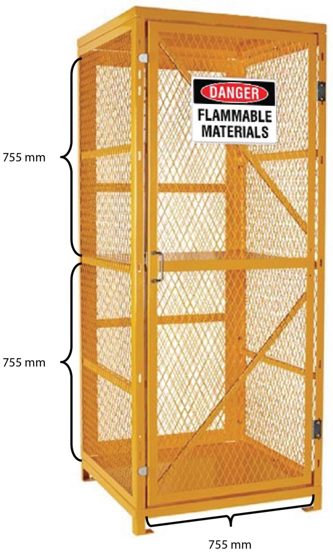 LPG Storage Cage - 8 Bottles (18kgs)