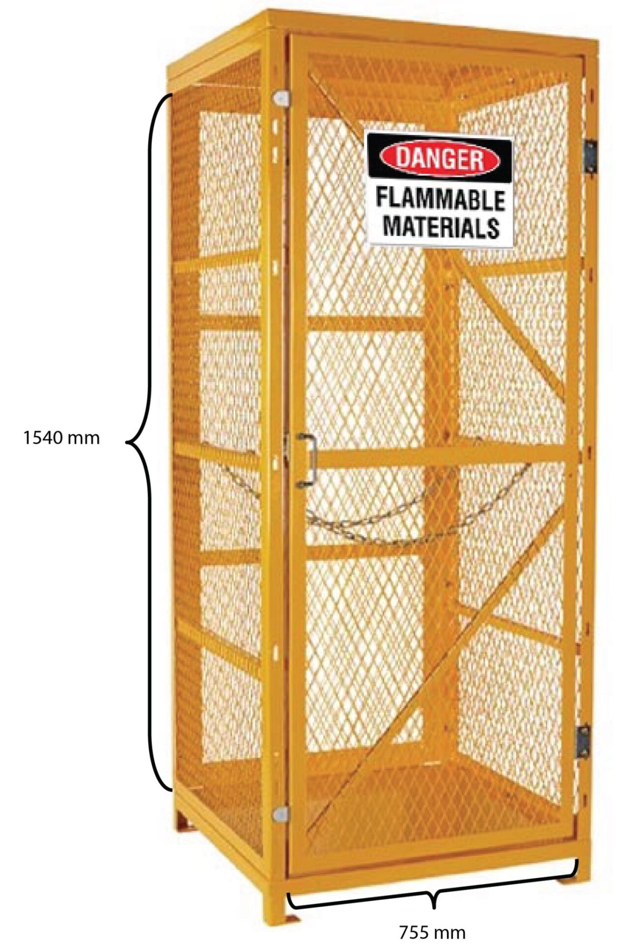 G-Size cylinder - 9 bottle storage