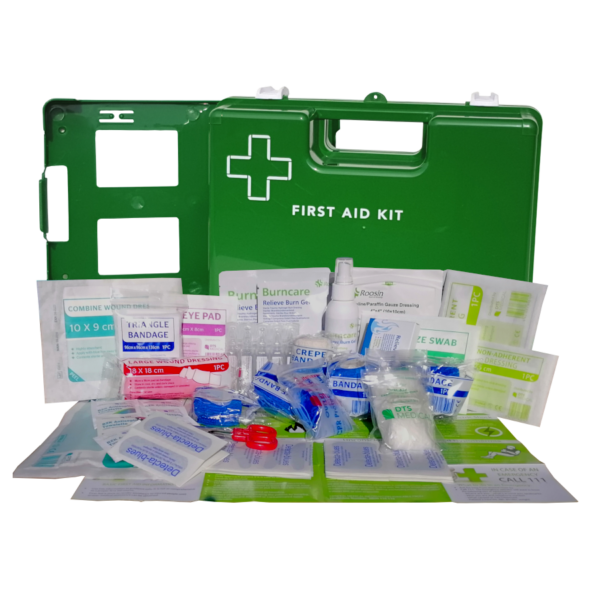 1-5 Person Work Place First Aid Kit Hard Plastic Wall Mountable - $59.99