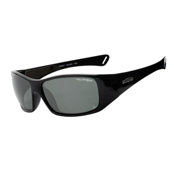 Street Walker Crystal Black Frame Polarised Lens