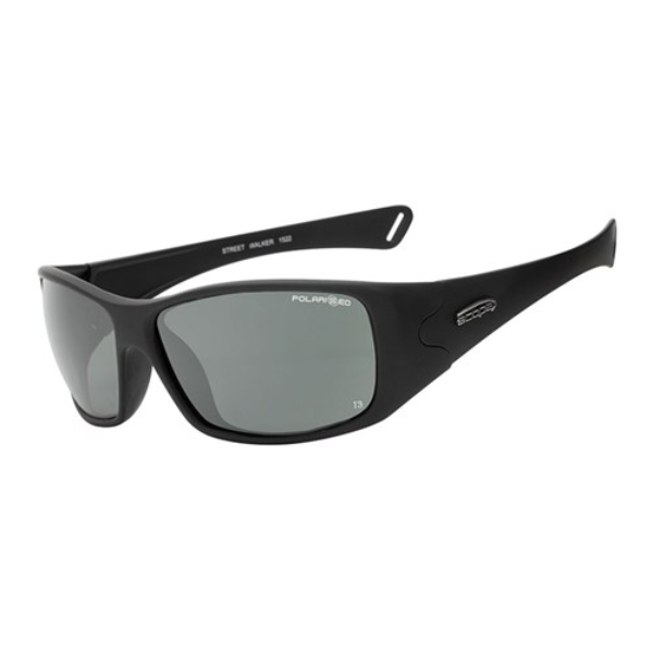 Street Walker Soft Touch Black Frame Polarised Lens