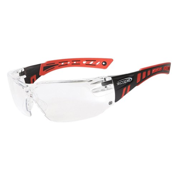 Speed Red/Black Frame Titanium AF/AS Clear Lens