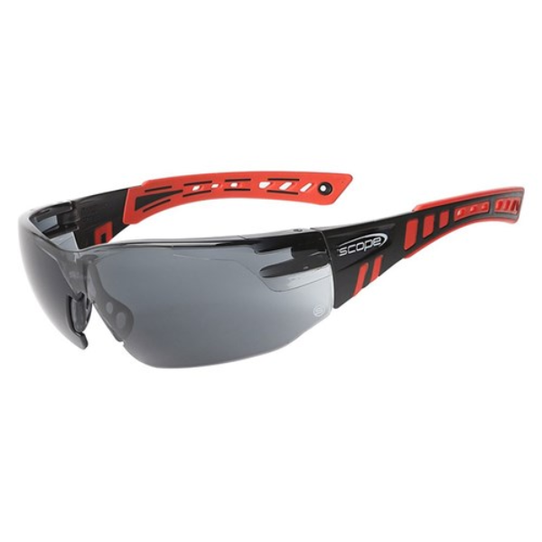 Speed Red/Black Frame Titanium AF/AS Smoke Lens