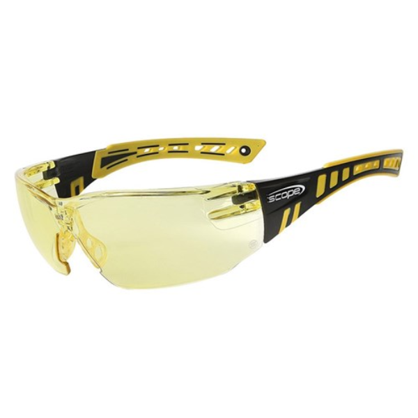 Speed Yellow/Black Frame Titanium AF/AS Amber Lens