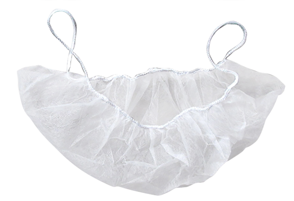 Disposable PP Beard Cover Double Loop - White (Carton)