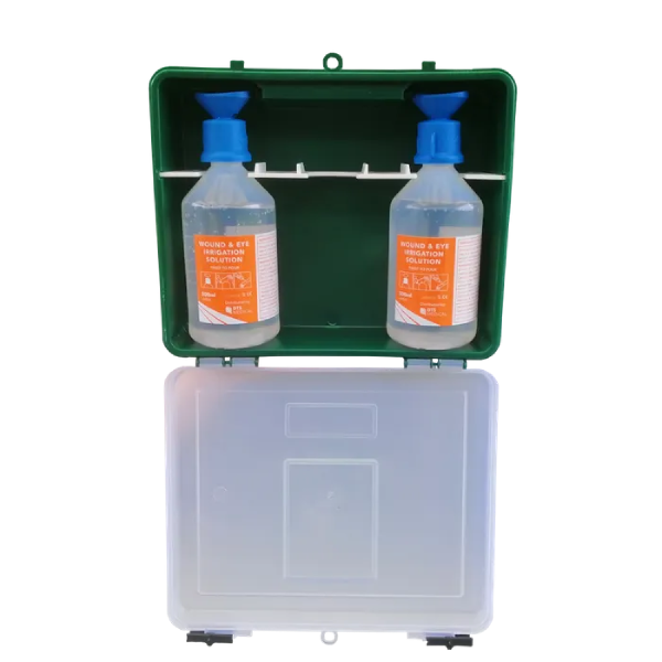 Eye Wash Station 2 x 500ml Bottles No Mirror