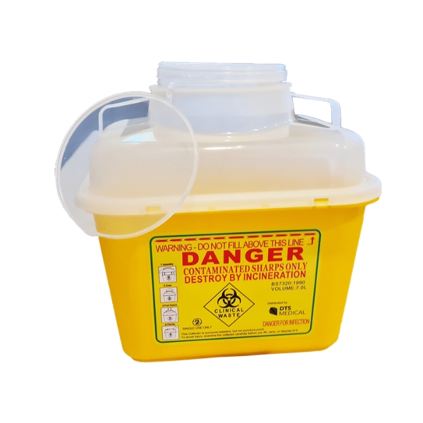 7 Litre Sharps Container