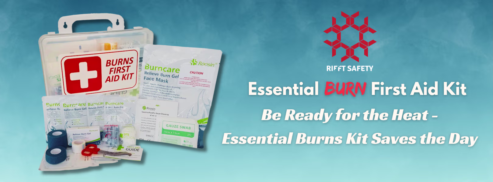 Burn first aid kit